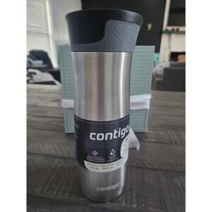 Contigo West Loop Spill-Proof  Travel Mug  Autoseal 20 oz BPA Free Silver New